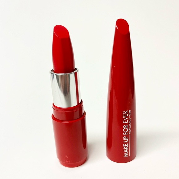 MAKE UP FOR EVER Rouge Artist lipstick-Shine On 430 Positive Scarlet (3.2g) - Picture 2 of 9